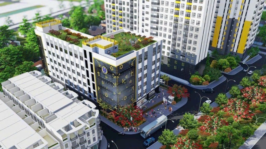 Phối cảnh trường TH & THCS Bschool