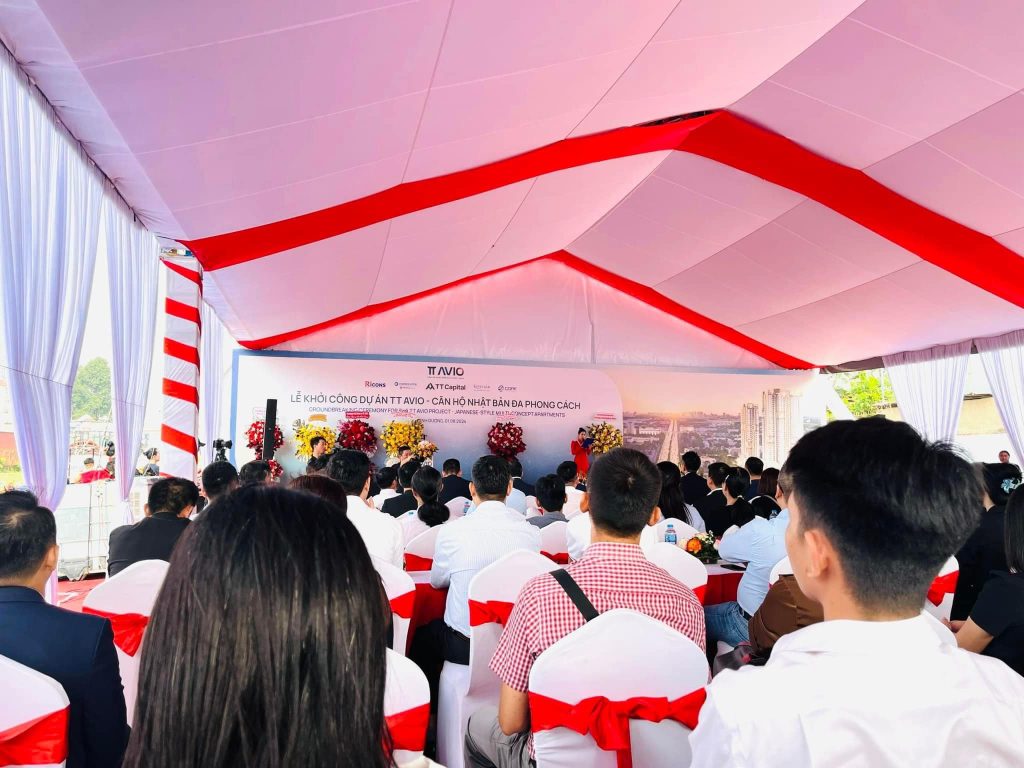 Lễ khởi công dự án ngày 01/08/2024