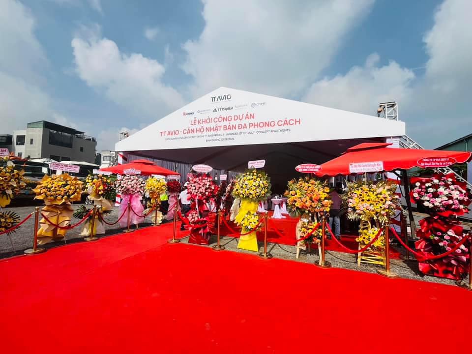 Lễ khởi công dự án ngày 01/08/2024