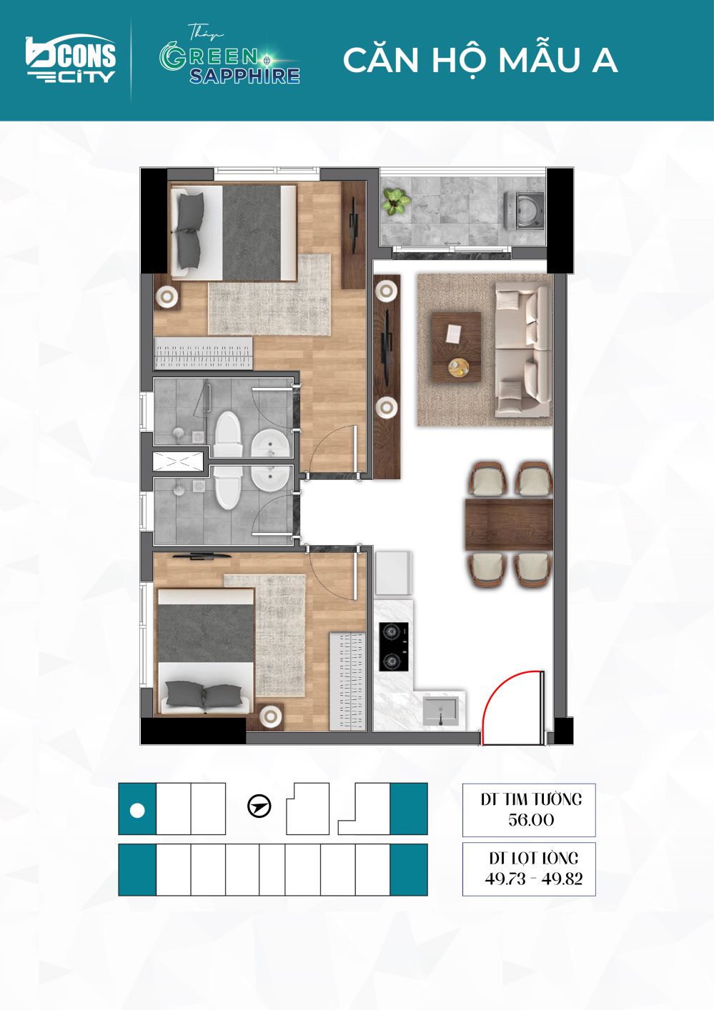 thiet ke green sapphire bcons city 2