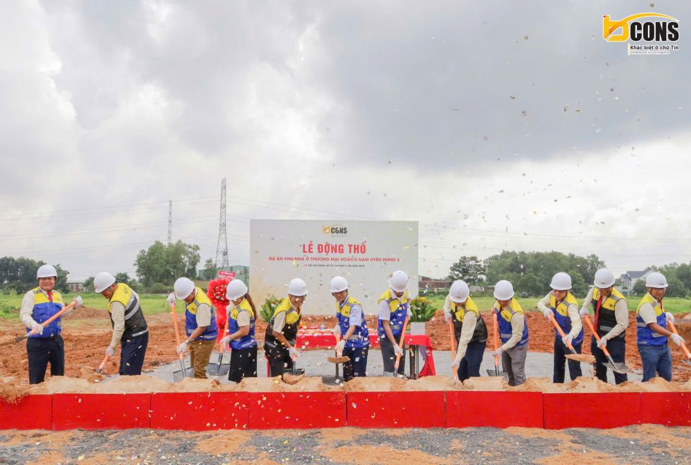Lễ khởi công dự án nhà ở Hoàng Nam Uyên Hưng 2 ngày 16/08/2025