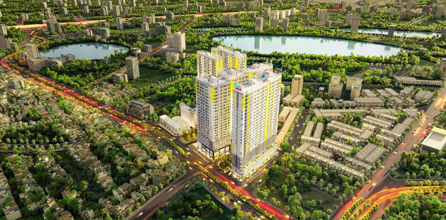 Phối cảnh dự án Bcons City