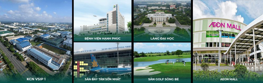 Tiện ích ngoại khu Bcons New Sky Tiện ích ngoại khu Bcons New Sky
