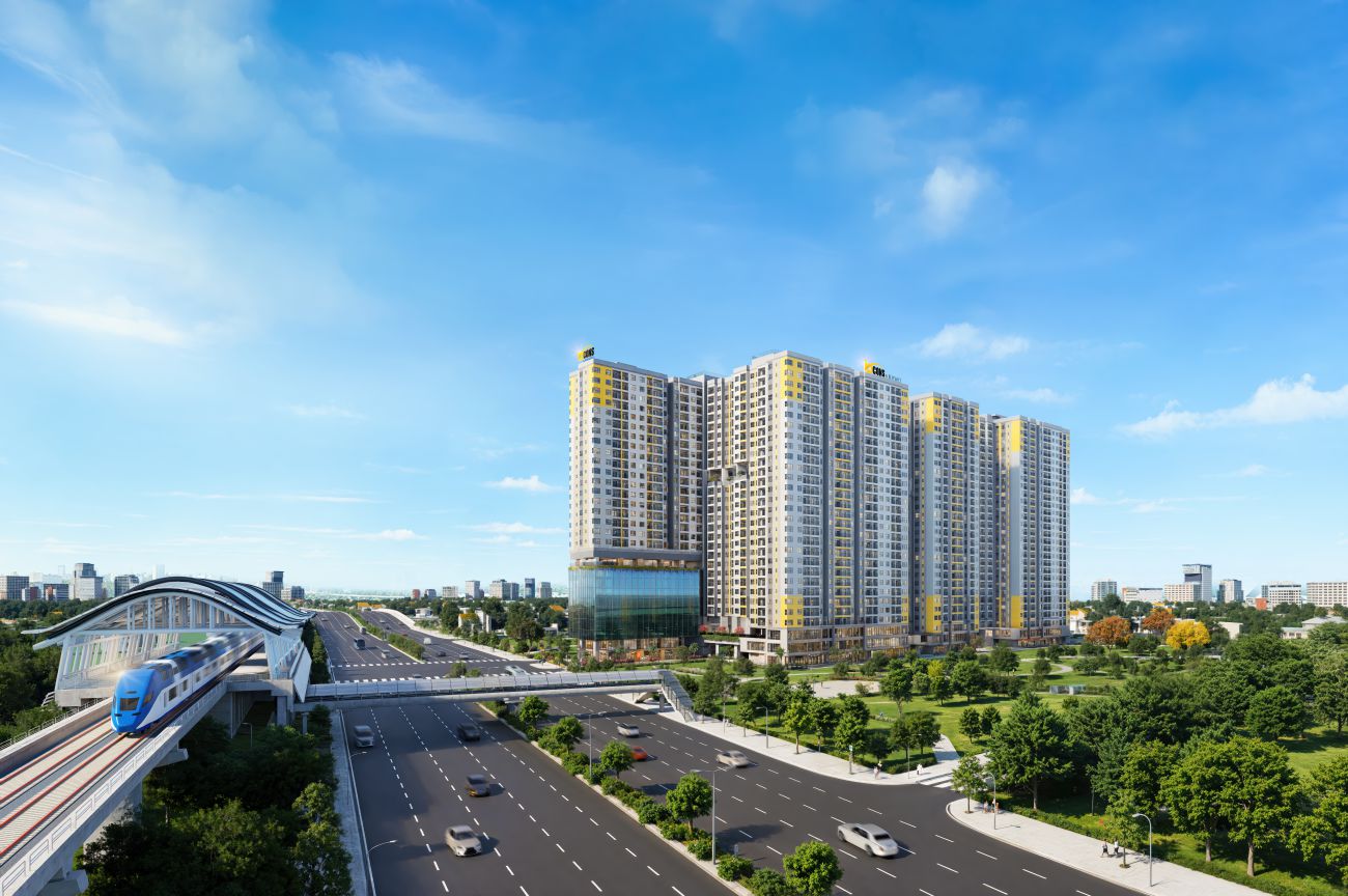 Phối cảnh Bcons New Sky Quốc lộ 13 - phường Lái Thiêu Phối cảnh Bcons New Sky Quốc lộ 13 - phường Lái Thiêu