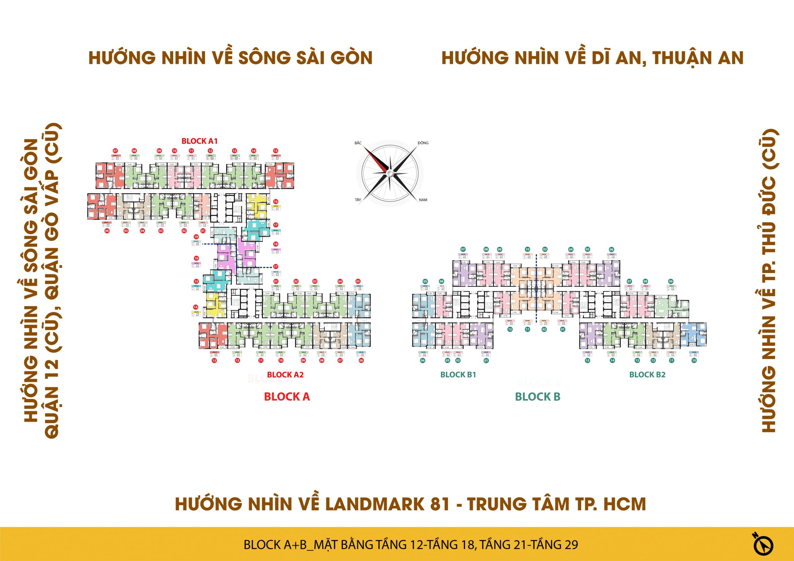 Mặt bằng tầng điển hình Bcons New Sky block AB Mặt bằng tầng điển hình Bcons New Sky block AB
