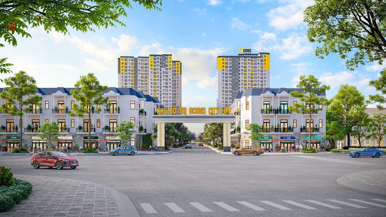 Khu phức hợp Bcons City Life phường Tân Uyên