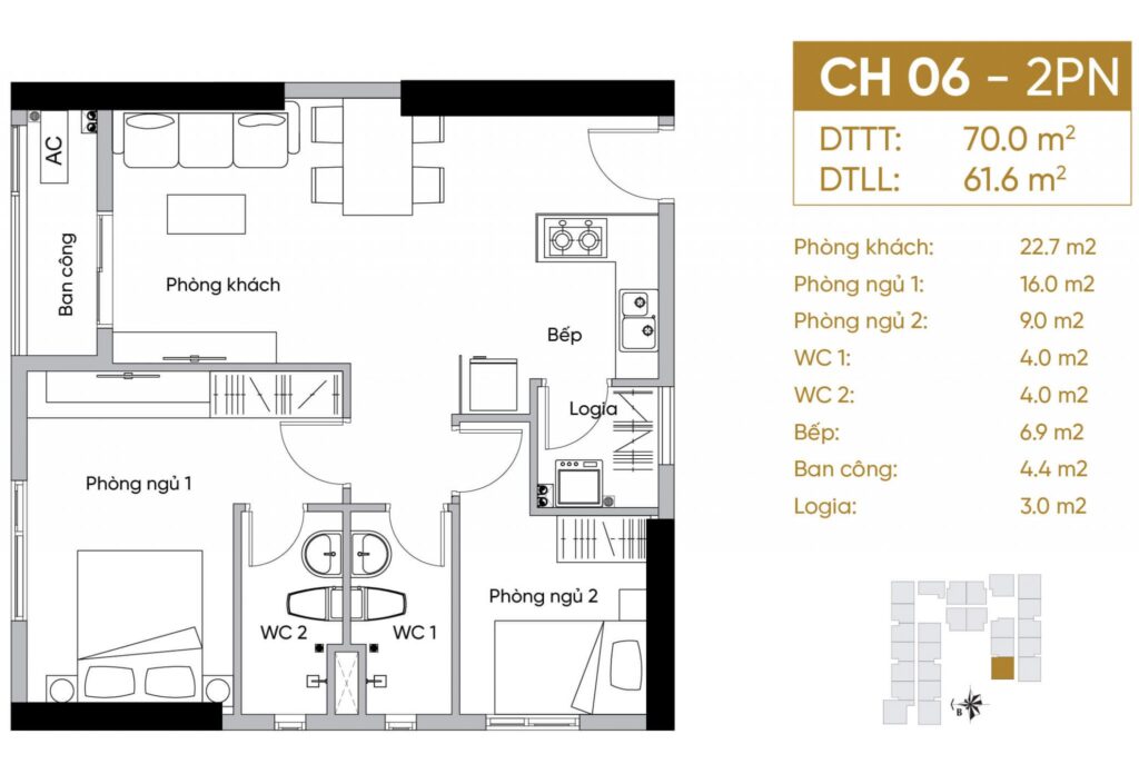 thiet ke can ho phuc dat tower 5